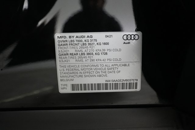 2021 Audi e-tron Sportback