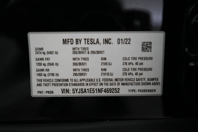 2022 Tesla Model S — photo 28 of 28