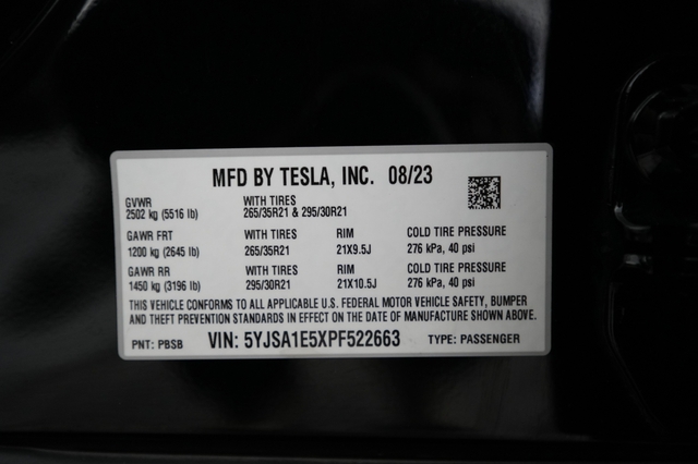 2023 Tesla Model S
