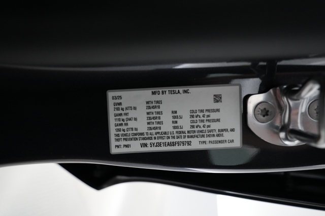 2025 Tesla Model 3