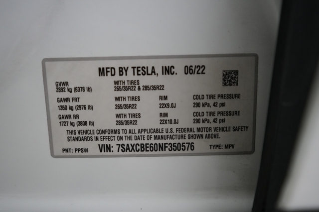 2022 Tesla Model X