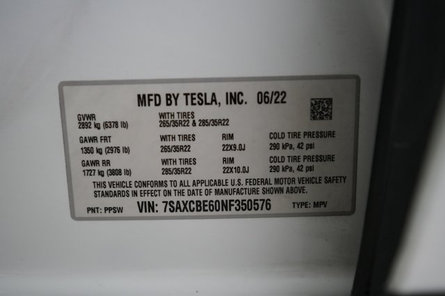 2022 Tesla Model X — photo 22 of 22