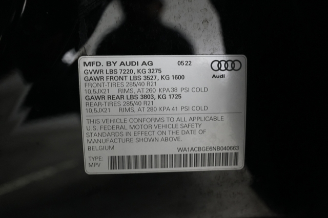 2022 Audi e-tron S