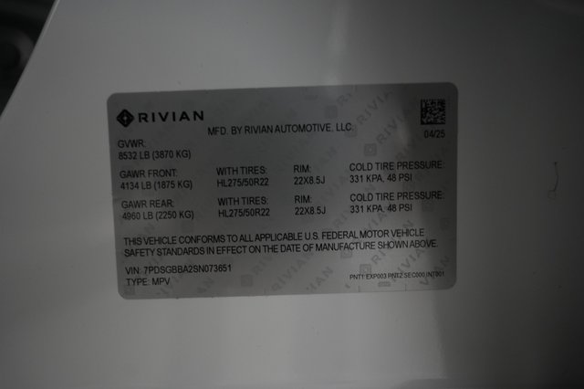 2025 Rivian R1S — photo 28 of 28