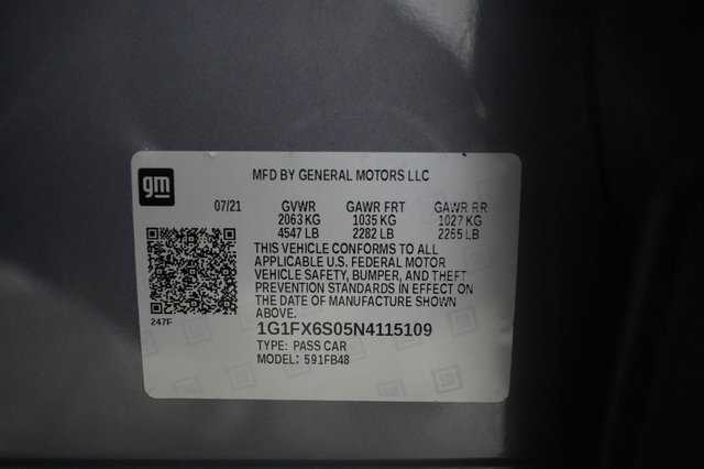 2022 Chevrolet Bolt EV — photo 22 of 22