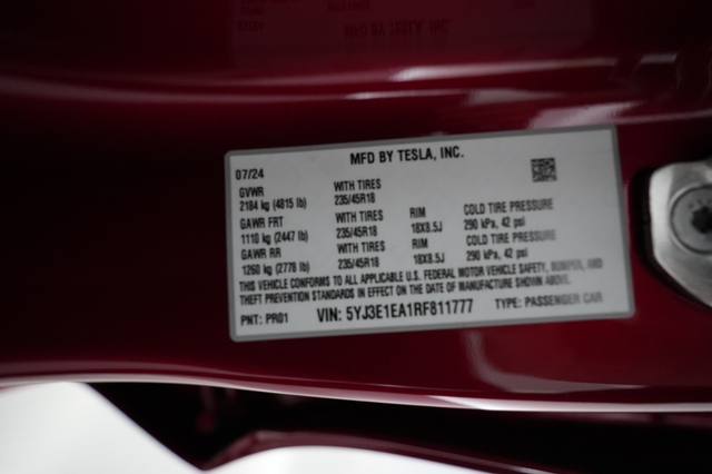 2024 Tesla Model 3