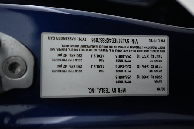 2019 Tesla Model 3