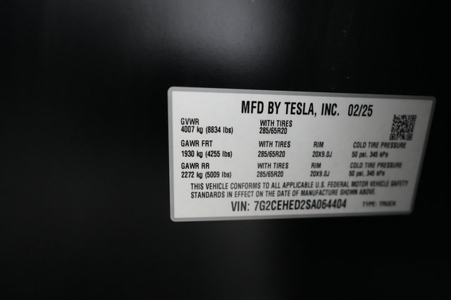 2025 Tesla Cybertruck — photo 20 of 20
