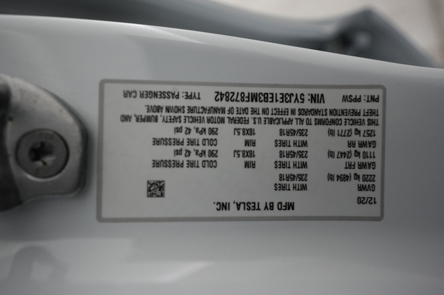 2021 Tesla Model 3