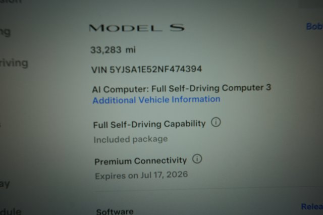 2022 Tesla Model S — photo 5 of 24