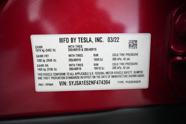2022 Tesla Model S — photo 24 of 24