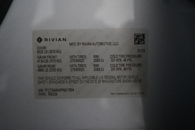 2023 Rivian R1T