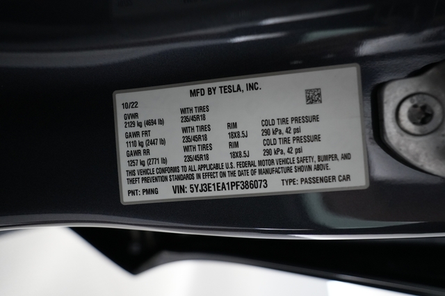 2023 Tesla Model 3