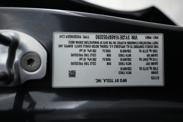 2025 Tesla Model 3