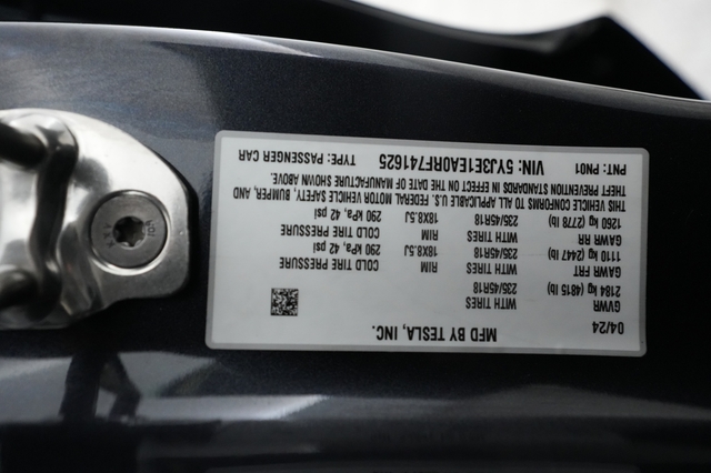 2024 Tesla Model 3