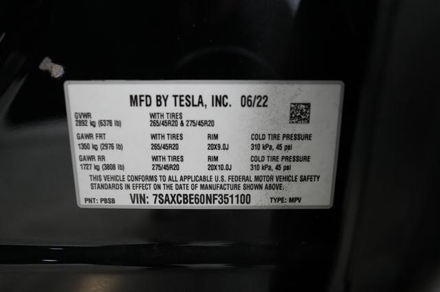 2022 Tesla Model X