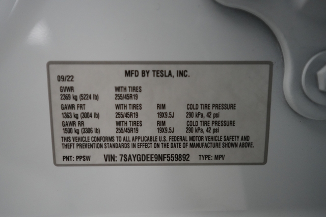 2022 Tesla Model Y