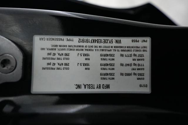 2019 Tesla Model 3