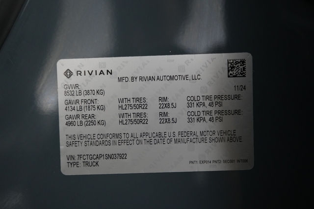 2025 Rivian R1T