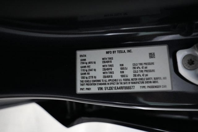 2024 Tesla Model 3 — photo 19 of 19