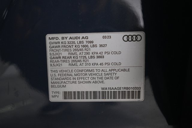 2024 Audi Q8 e-tron — photo 23 of 23