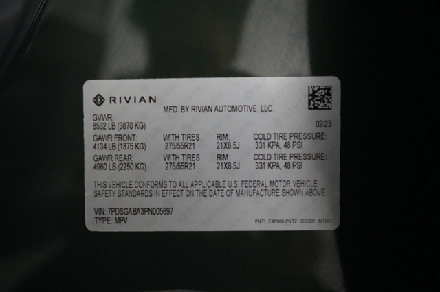 2023 Rivian R1S
