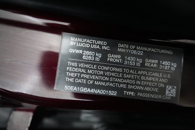 2022 Lucid Air — photo 23 of 23
