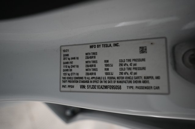 2021 Tesla Model 3 — photo 24 of 24