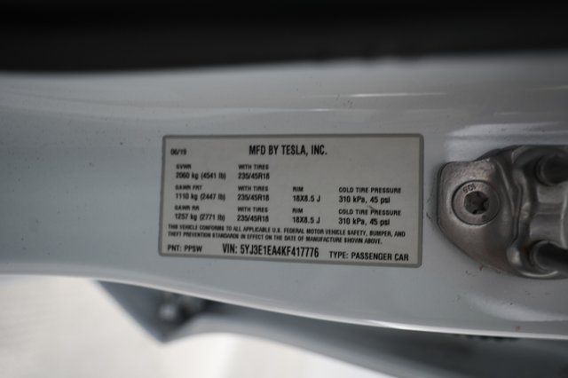 2019 Tesla Model 3 — photo 24 of 24