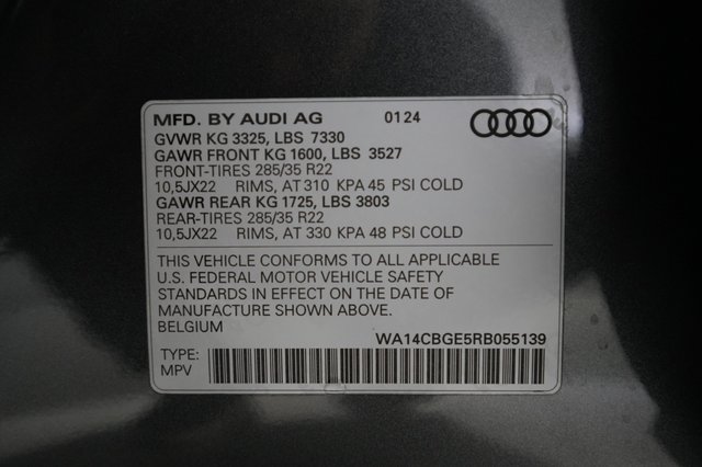 2024 Audi SQ8 e-tron — photo 24 of 24