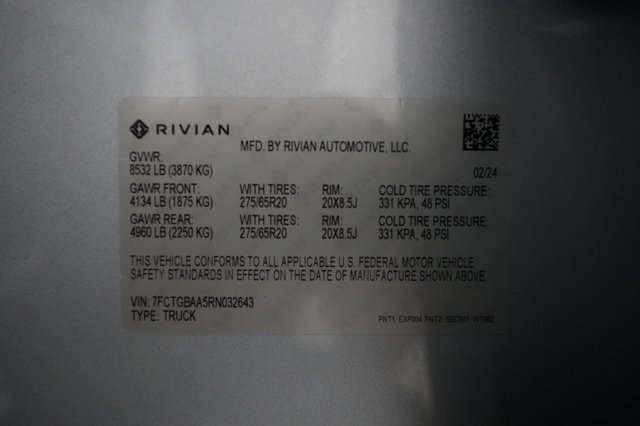 2024 Rivian R1T — photo 27 of 27