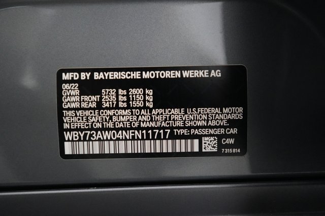 2022 BMW i4 — photo 25 of 25