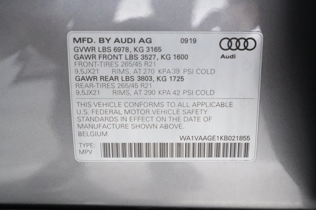 2019 Audi e-tron — photo 31 of 31