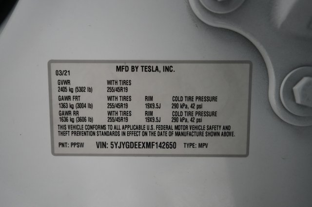 2021 Tesla Model Y — photo 27 of 27