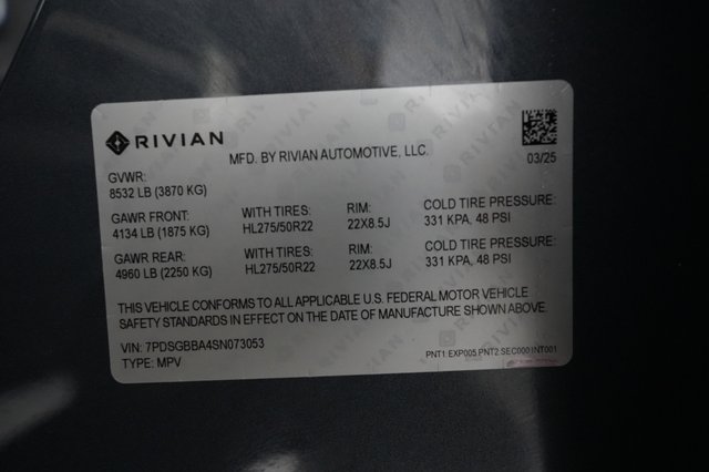 2025 Rivian R1S — photo 27 of 27