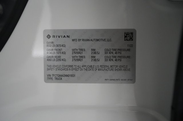 2022 Rivian R1T — photo 27 of 27