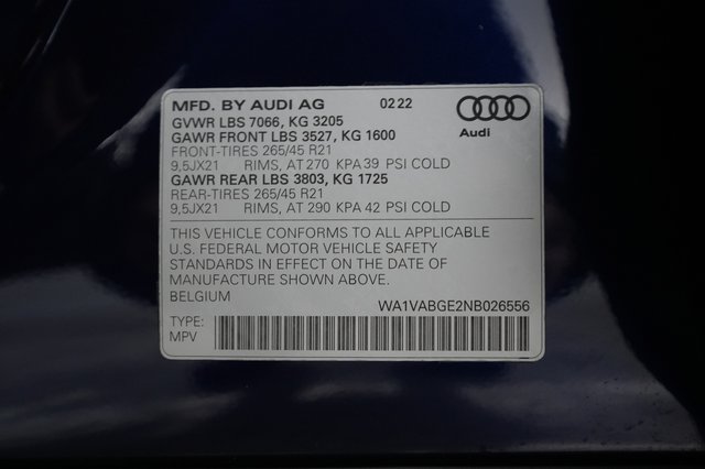 2022 Audi e-tron — photo 22 of 23
