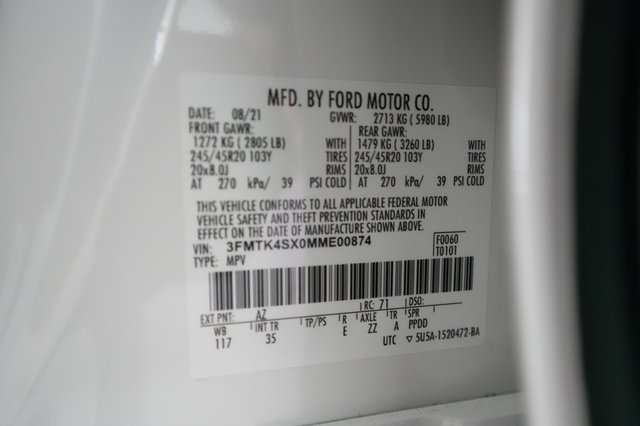2021 Ford Mustang Mach-E — photo 23 of 23
