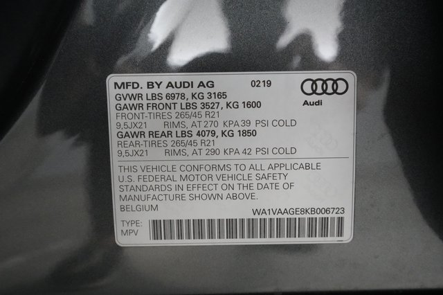 2019 Audi e-tron — photo 29 of 29