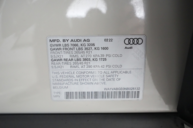 2022 Audi e-tron