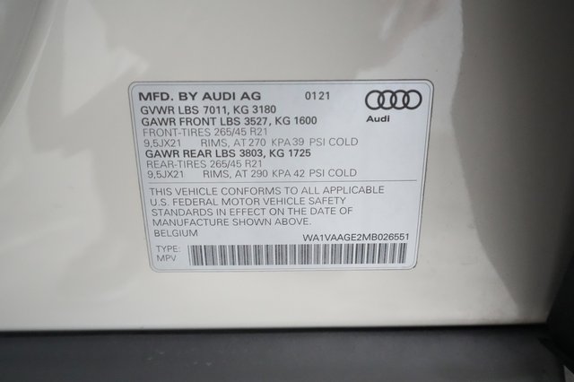 2021 Audi e-tron — photo 40 of 40